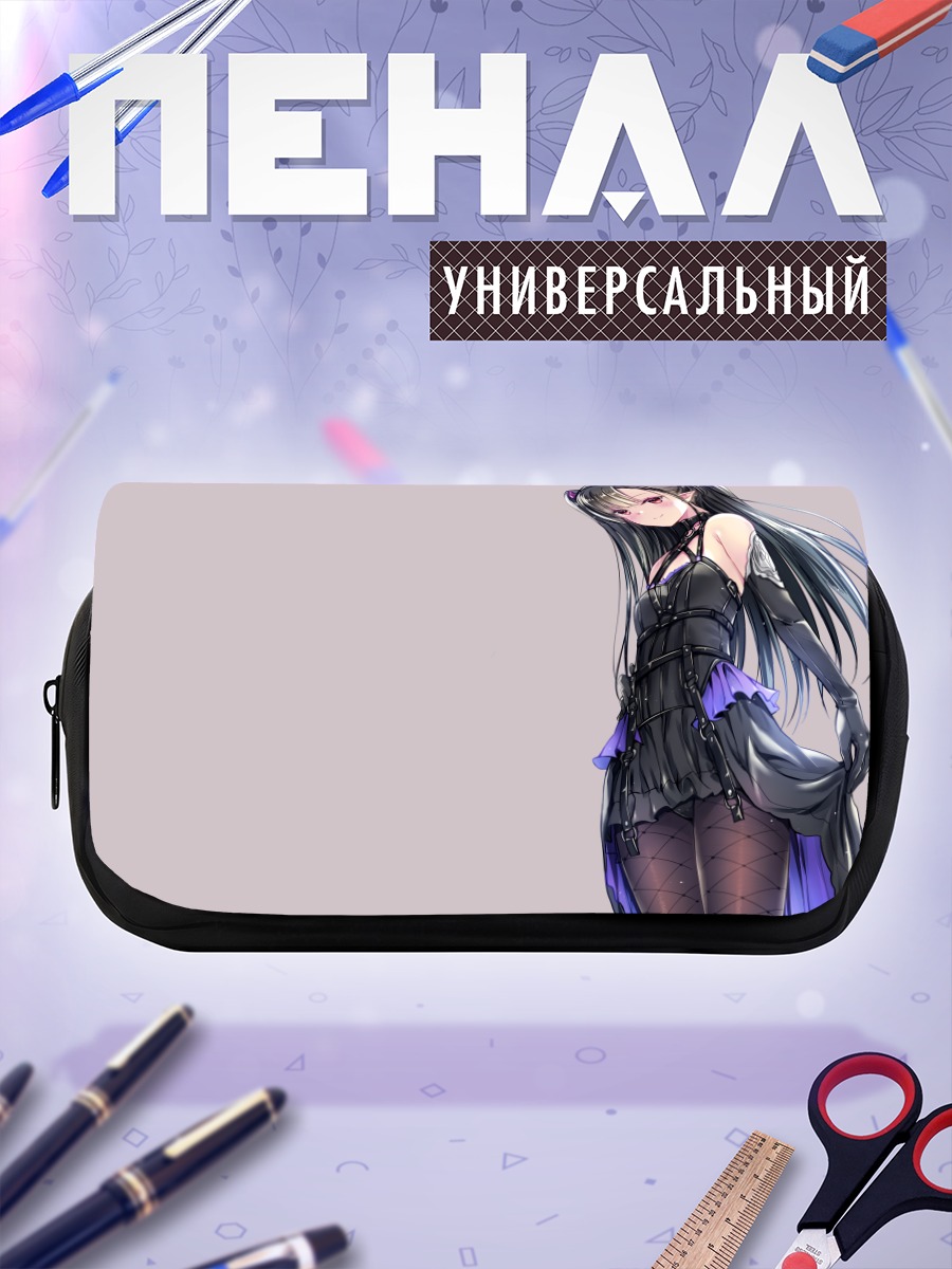Пенал-косметичка Готическая демоница в платье