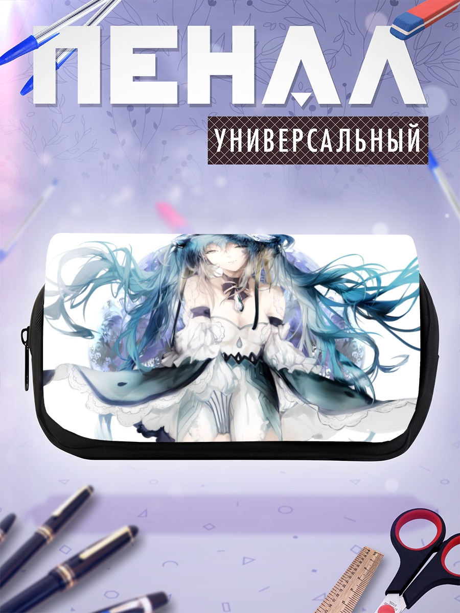 Пенал-косметичка Мику Хацунэ в платье