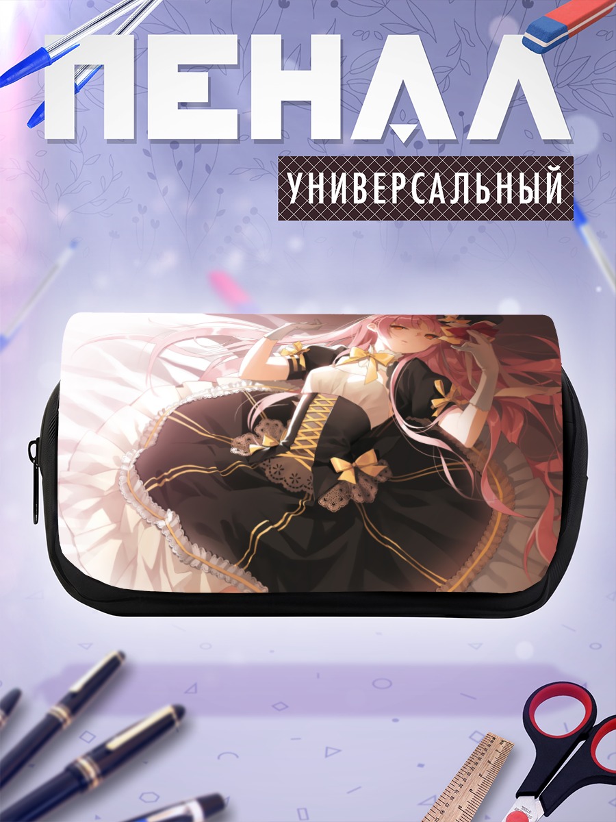 Пенал-косметичка Девушка в платье