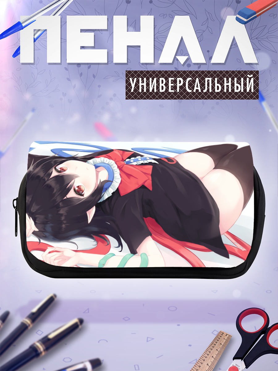 Пенал-косметичка Нуэ Ходжу в красном