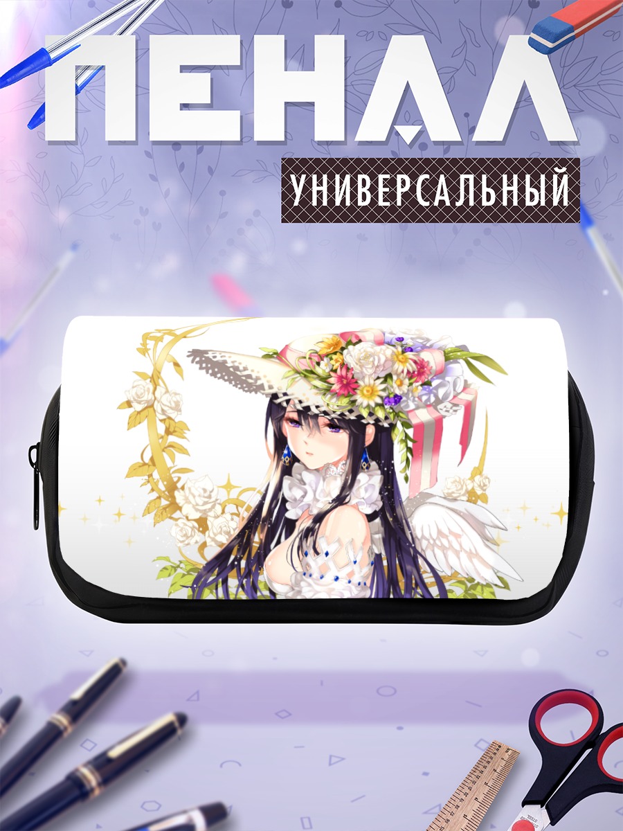 Пенал-косметичка Ангел в цветах