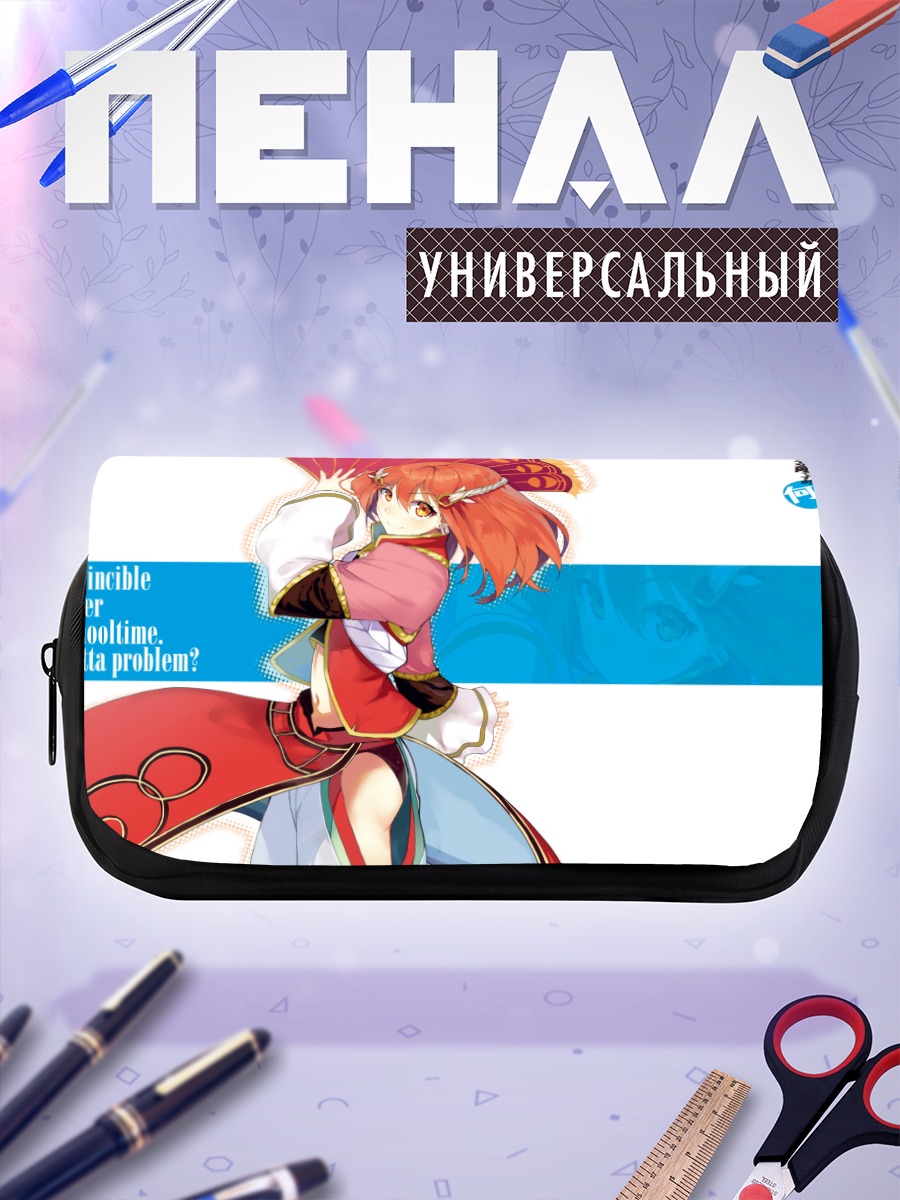 Пенал-косметичка Девушка в кимоно