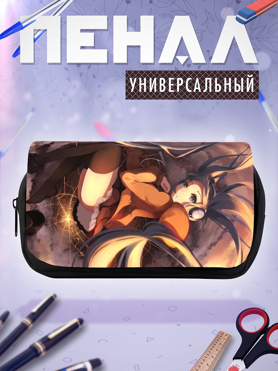 Пенал-косметичка Мику Хацунэ в лучах