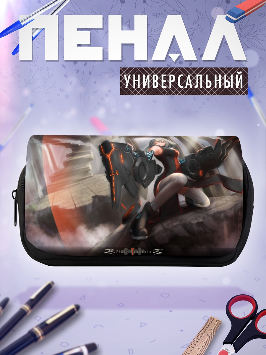 Пенал-косметичка Воин в руинах