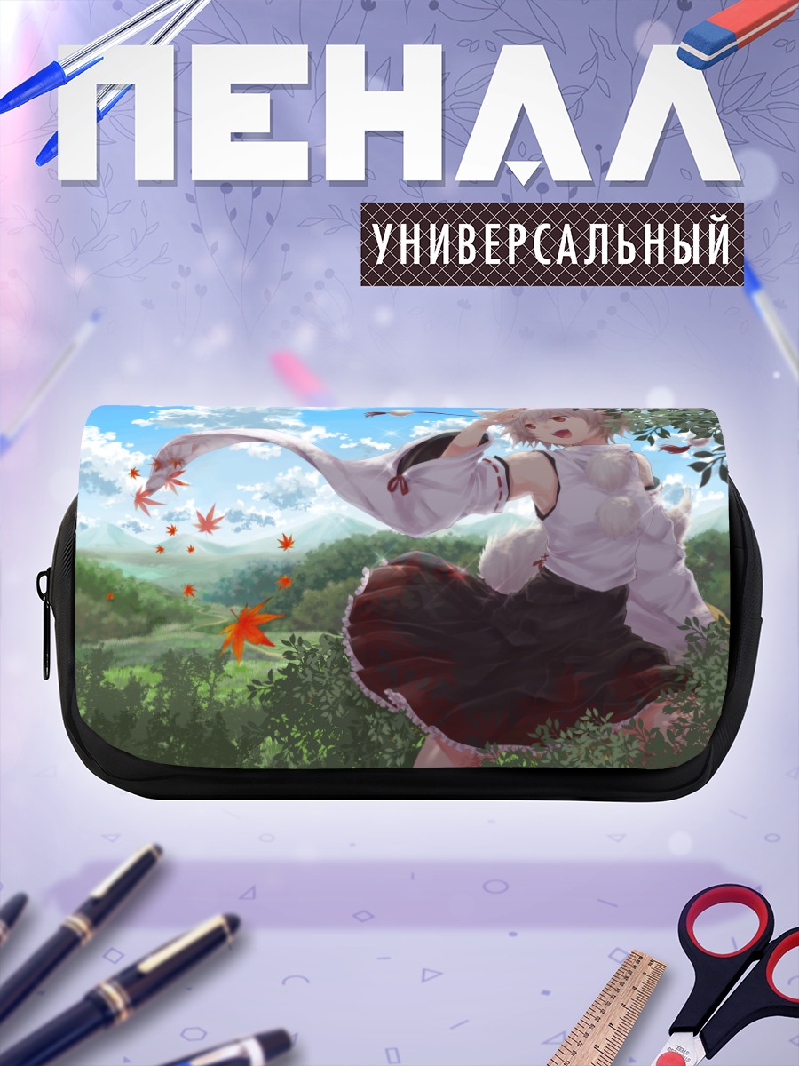 Пенал-косметичка Момидзи Инубасири в лесу