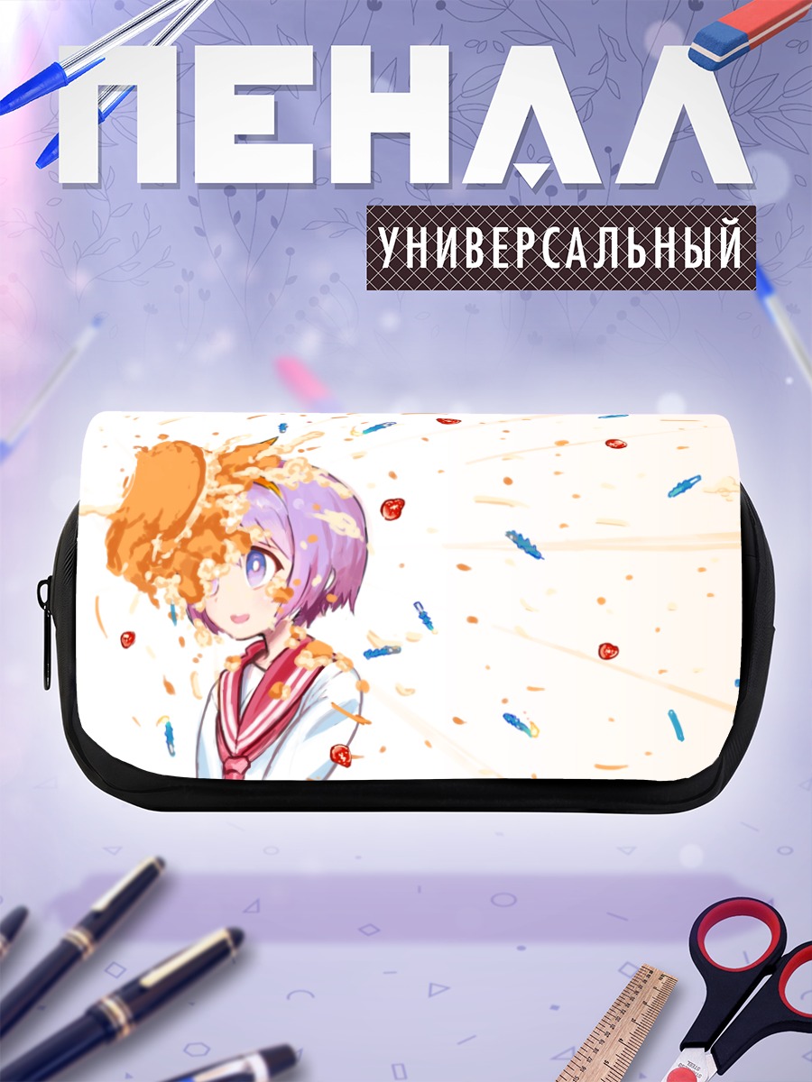 Пенал-косметичка Цукаса Хиираги с тортом