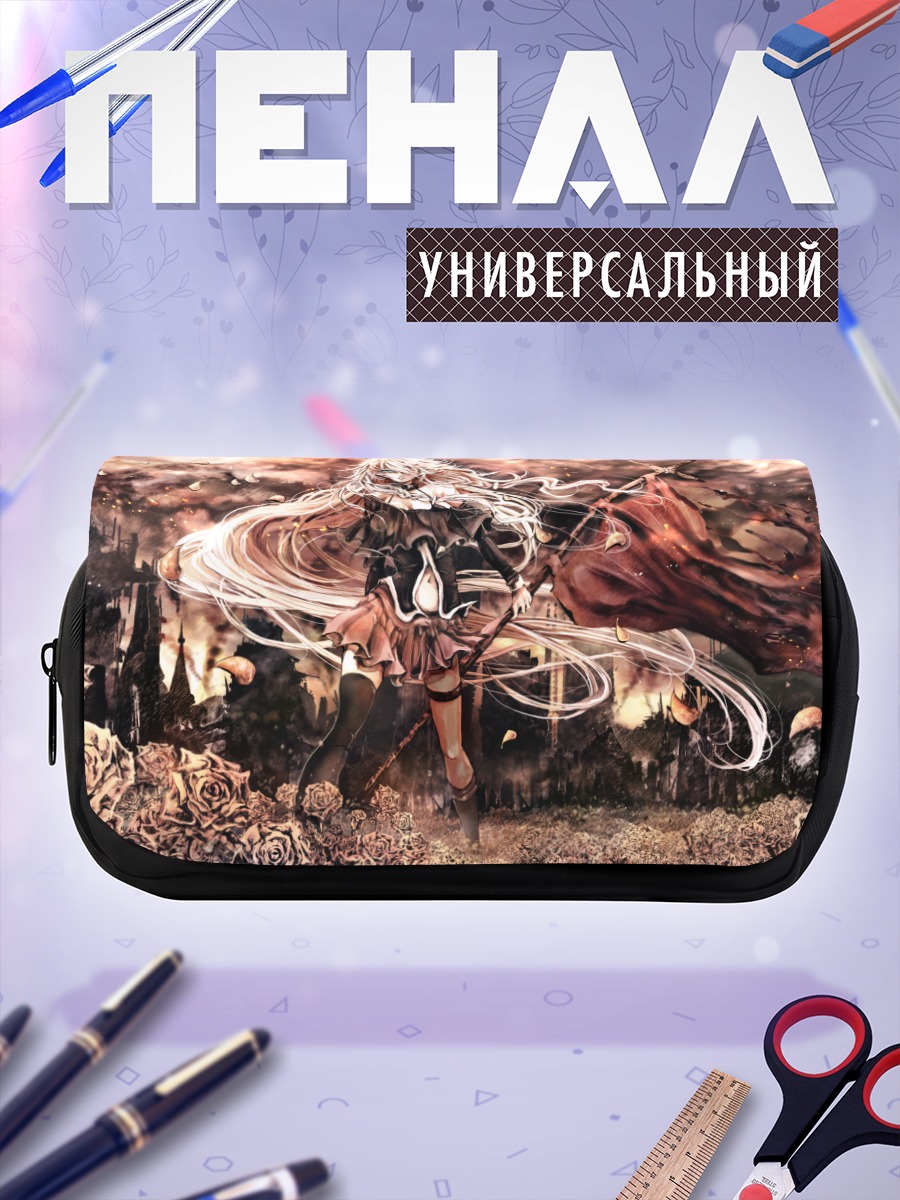 Пенал-косметичка Иа в розах