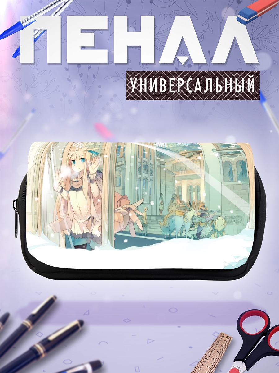 Пенал-косметичка Блондинка в снегу