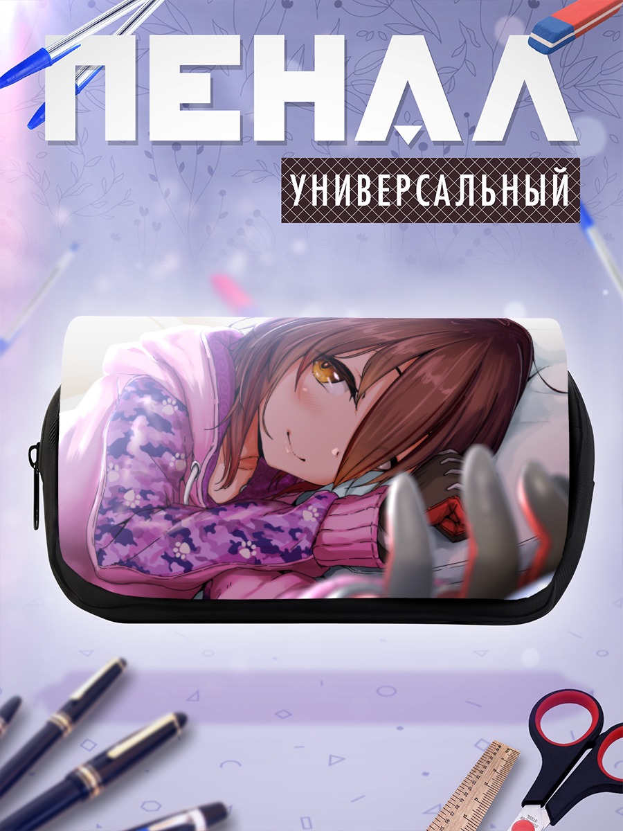 Пенал-косметичка Робоко-сан в худи
