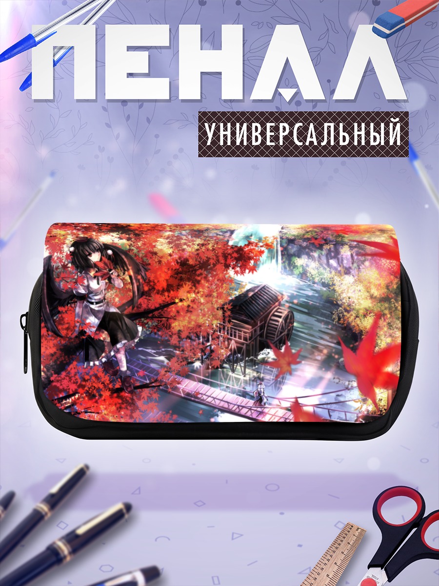 Пенал-косметичка Момидзи Инубасири в клёнах