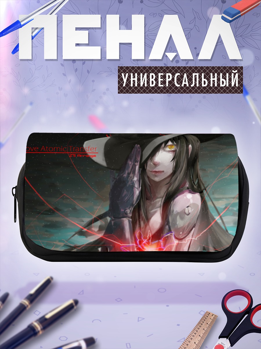 Пенал-косметичка Мику Хацунэ в шляпе