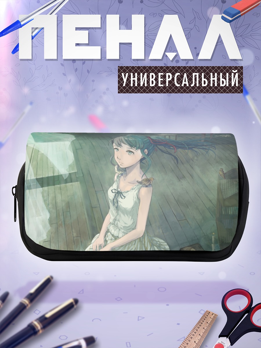 Пенал-косметичка Мику Хацунэ в платье