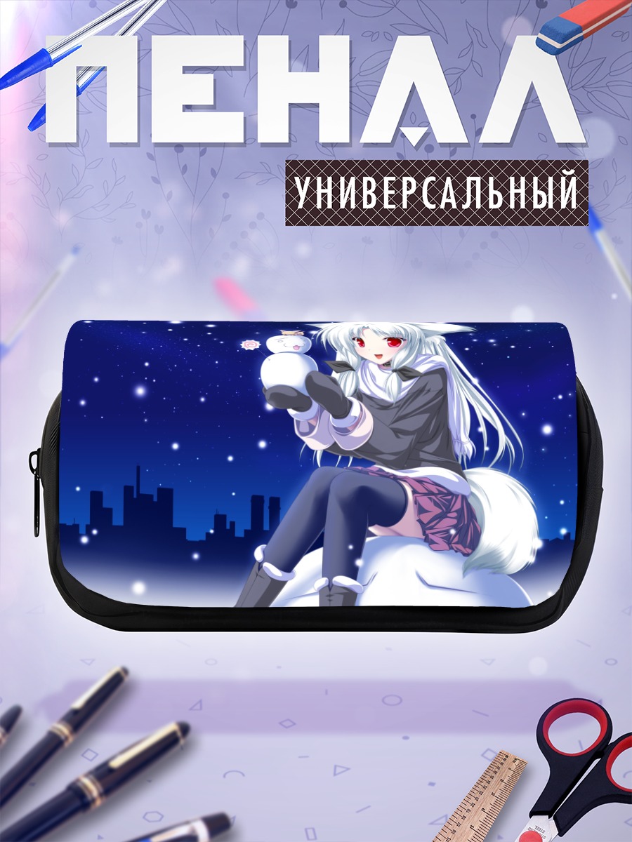 Пенал-косметичка Муцуки Камиширо со снеговиком