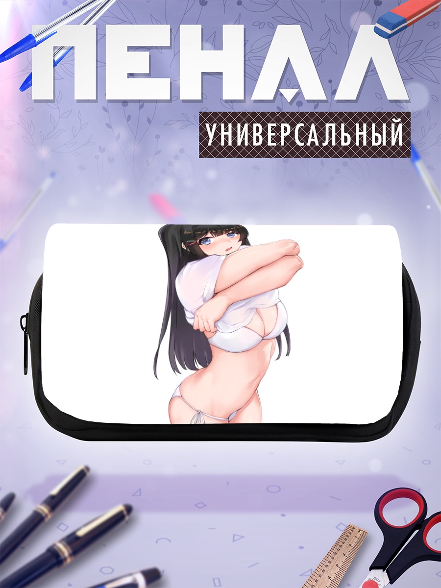 Пенал-косметичка Мито Цукино в белом