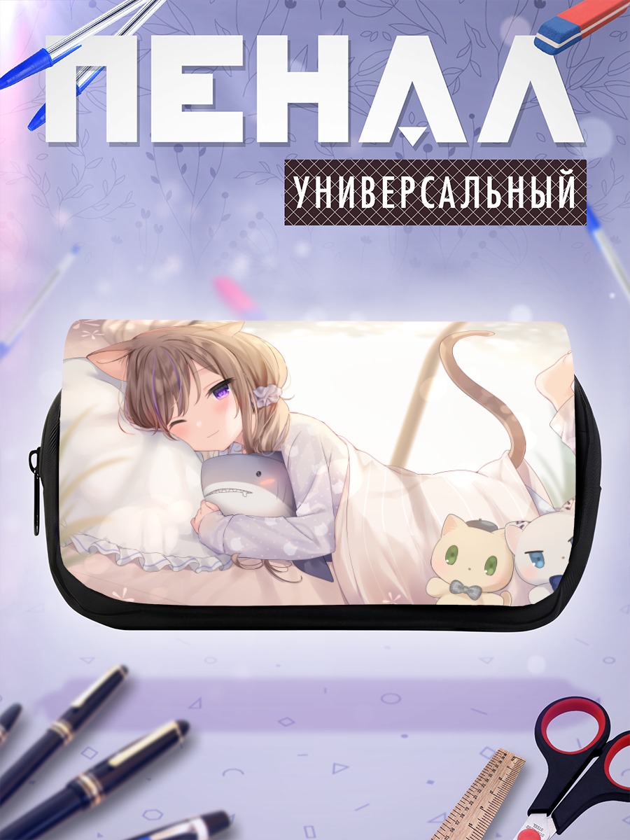Пенал-косметичка Мафую с акулой