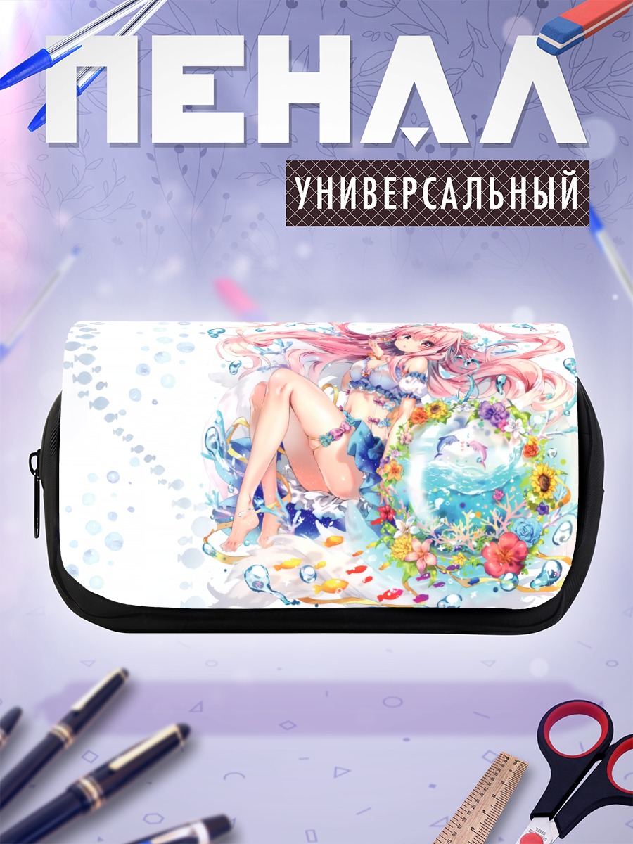 Пенал-косметичка Рианастия Флюгель в цветах