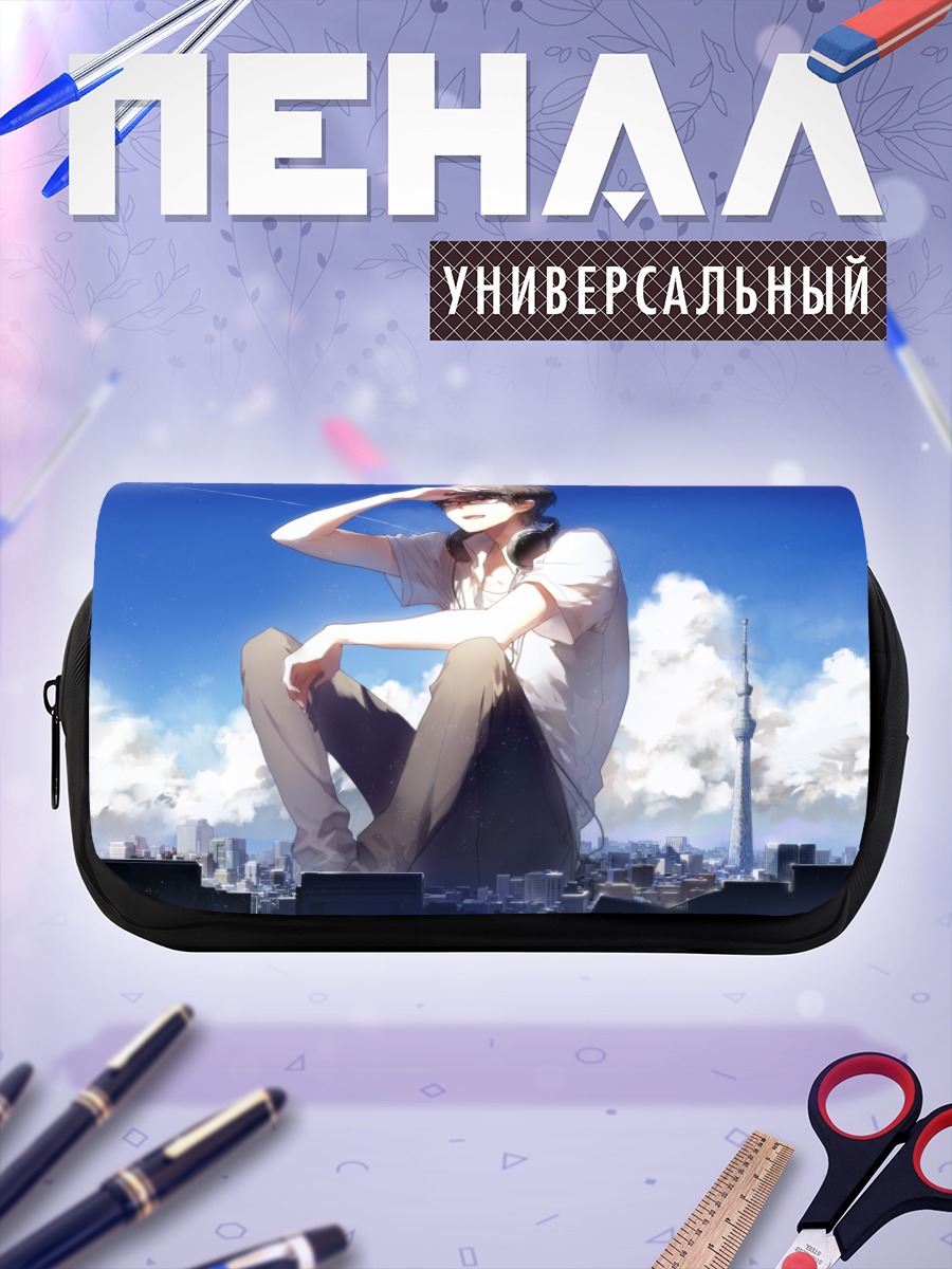 Пенал-косметичка Мику Хацунэ в городе