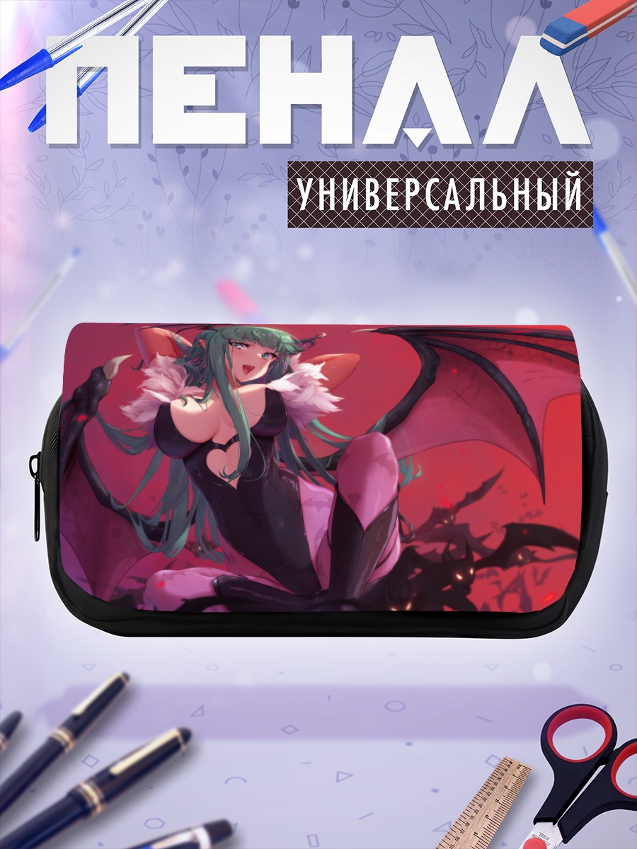 Пенал-косметичка Морриган Энсланд в летучих мышах