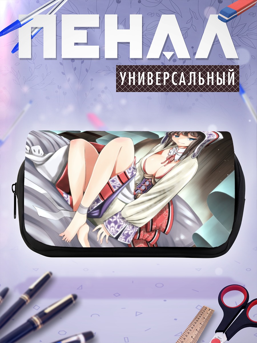 Пенал-косметичка Девушка в кимоно