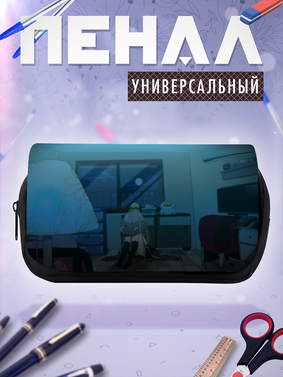 Пенал-косметичка Мику Хацунэ в комнате