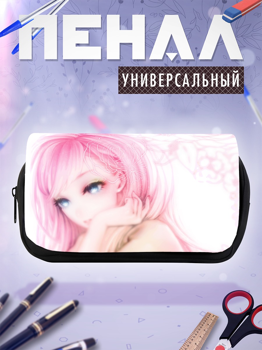 Пенал-косметичка Мегурин Лука в розах