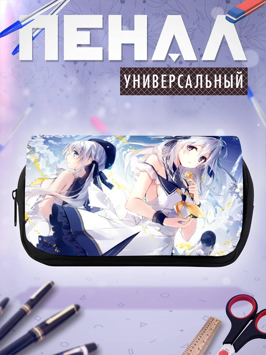 Пенал-косметичка Луна Эзуки в цветах