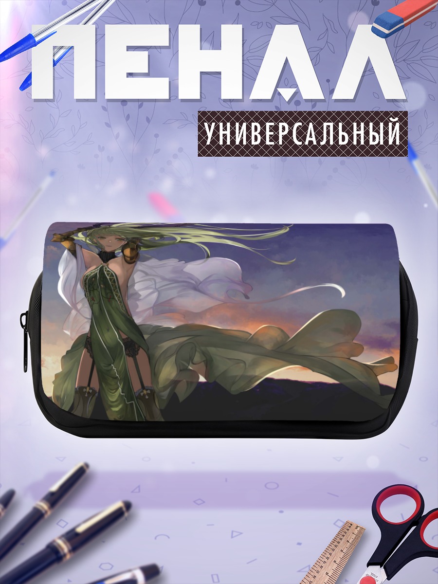 Пенал-косметичка Мику Хацунэ в платье