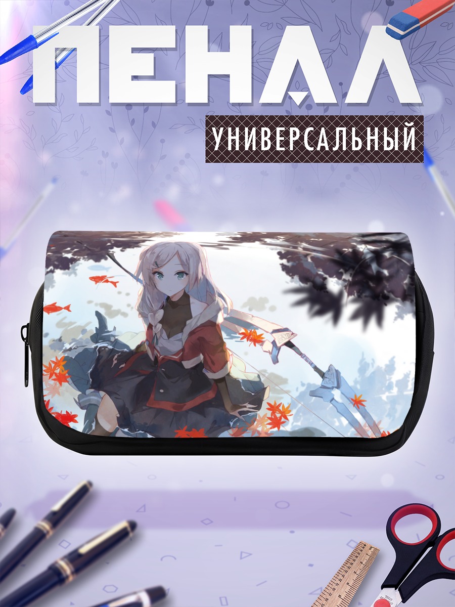 Пенал-косметичка Блондинка с луком