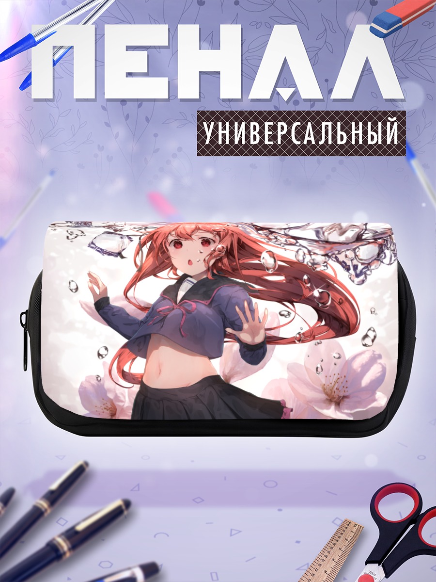 Пенал-косметичка Узуки в цветах