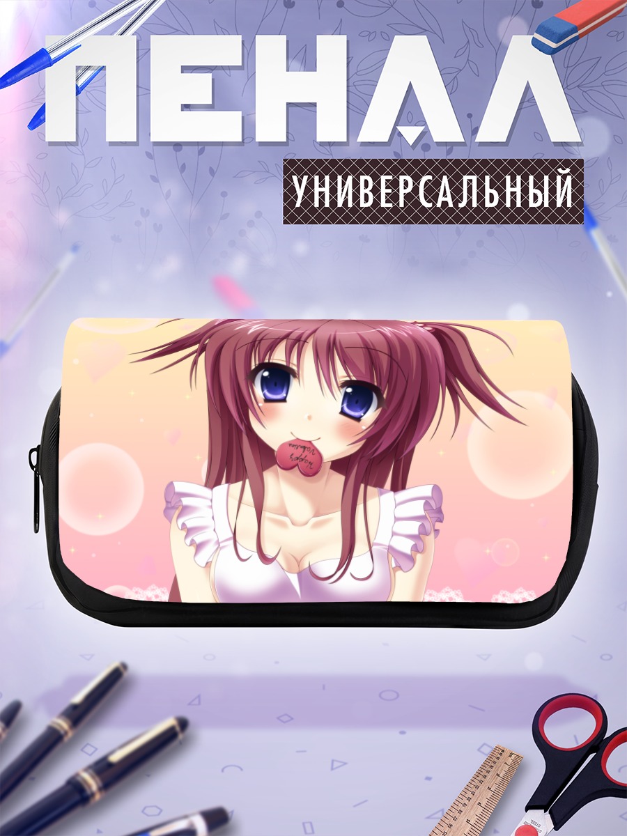 Пенал-косметичка Девушка с леденцом