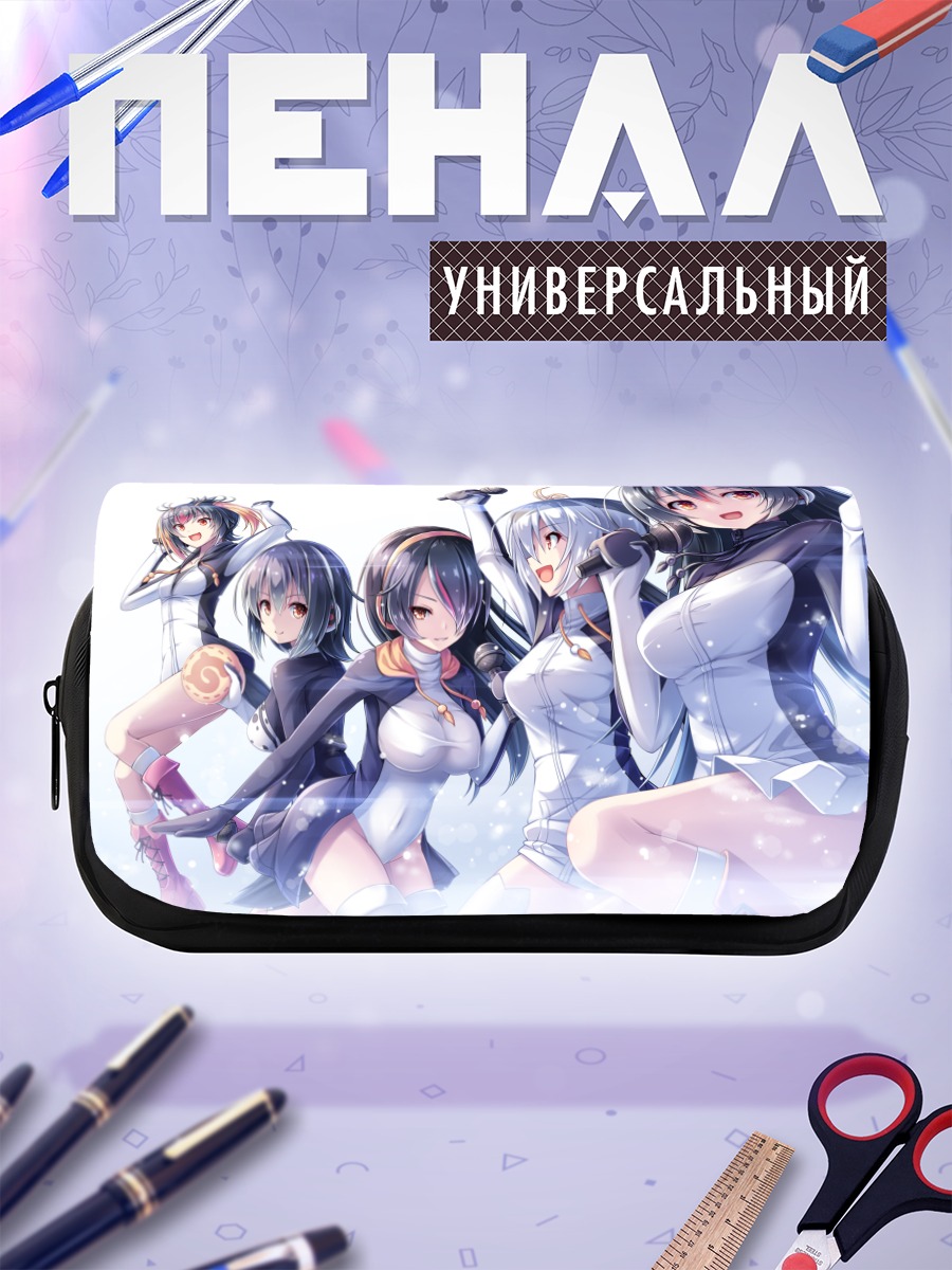 Пенал-косметичка Пингвины Kemono Friends