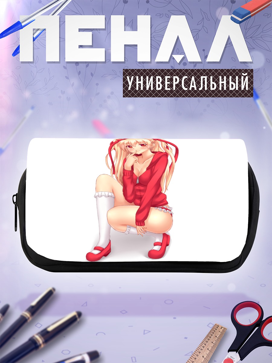 Пенал-косметичка Рико Мине в красном
