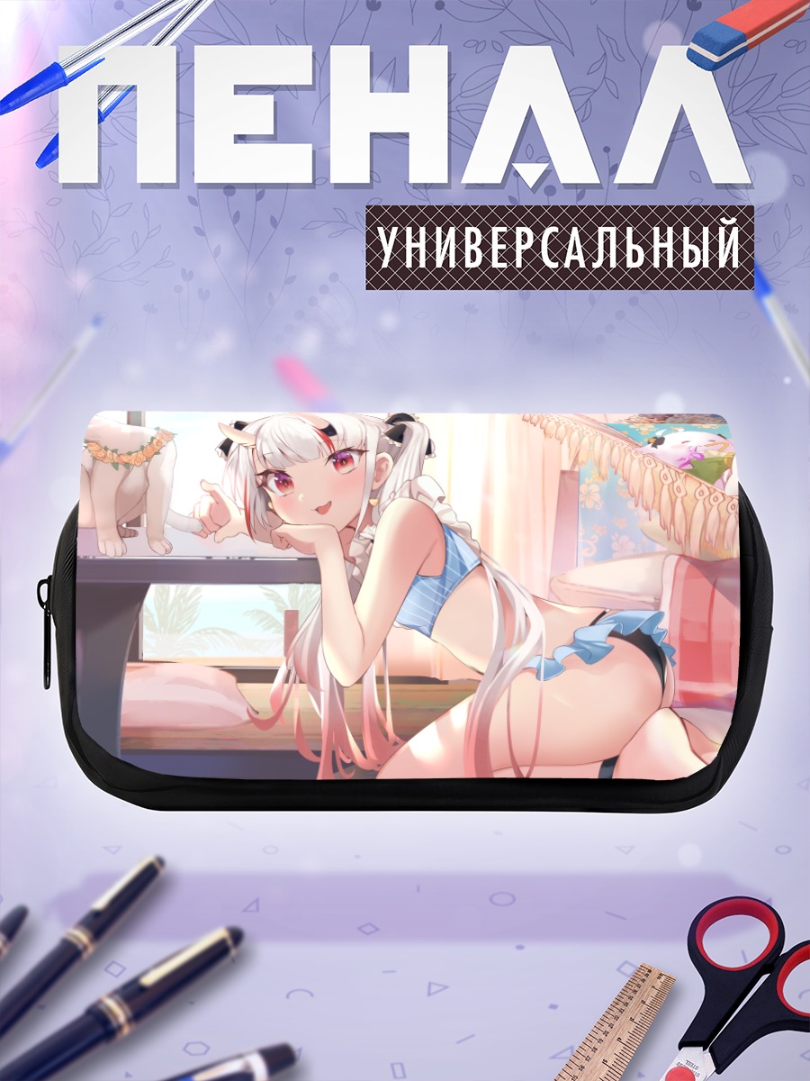 Пенал-косметичка Накири Аямэ в интерьере