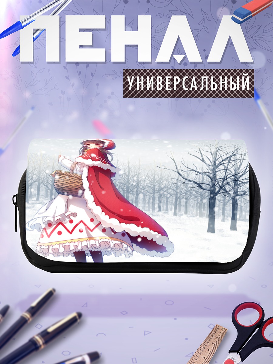 Пенал-косметичка Рейму Хакурэй в снегу