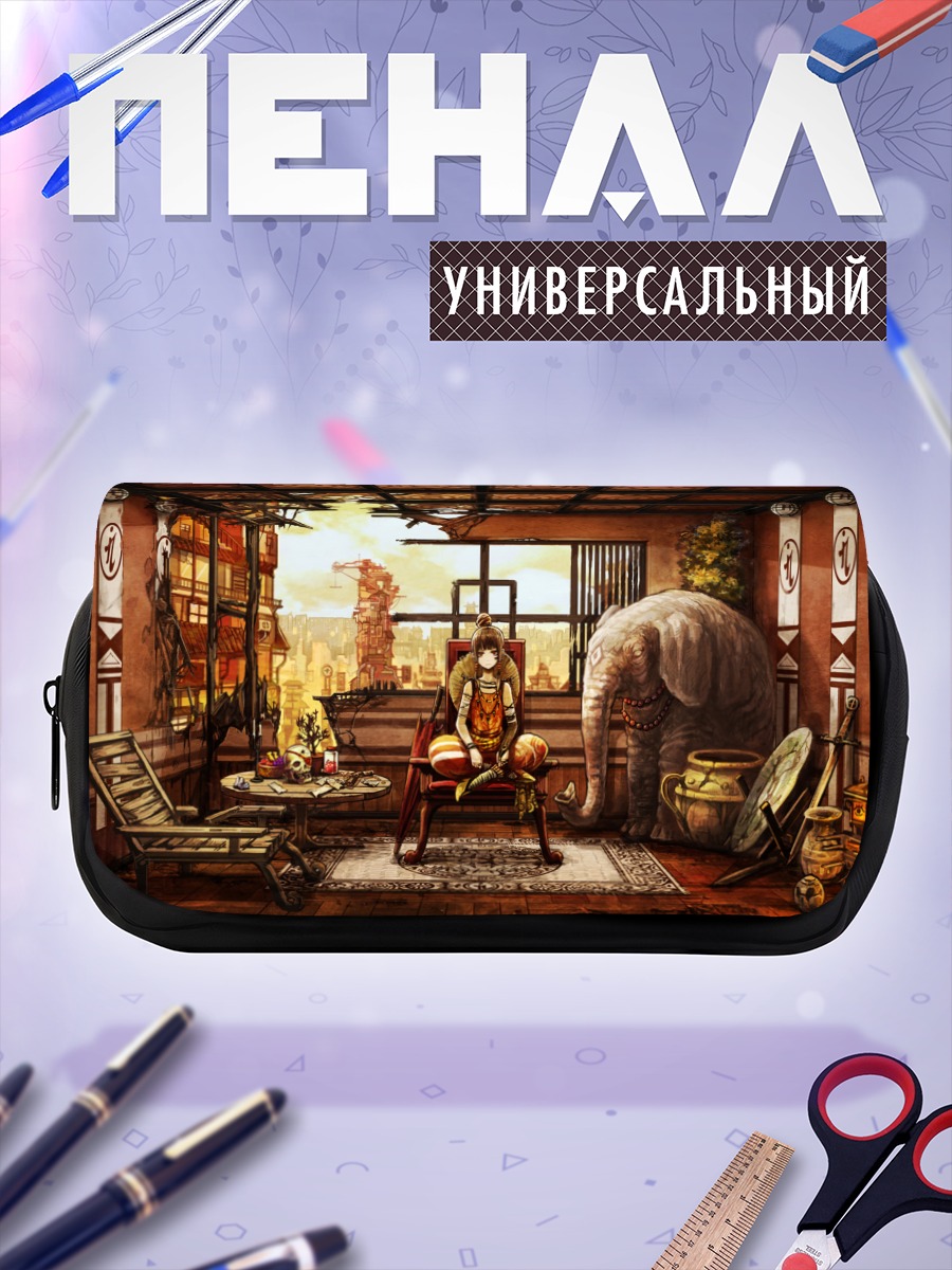 Пенал-косметичка Мику Хацунэ в интерьере