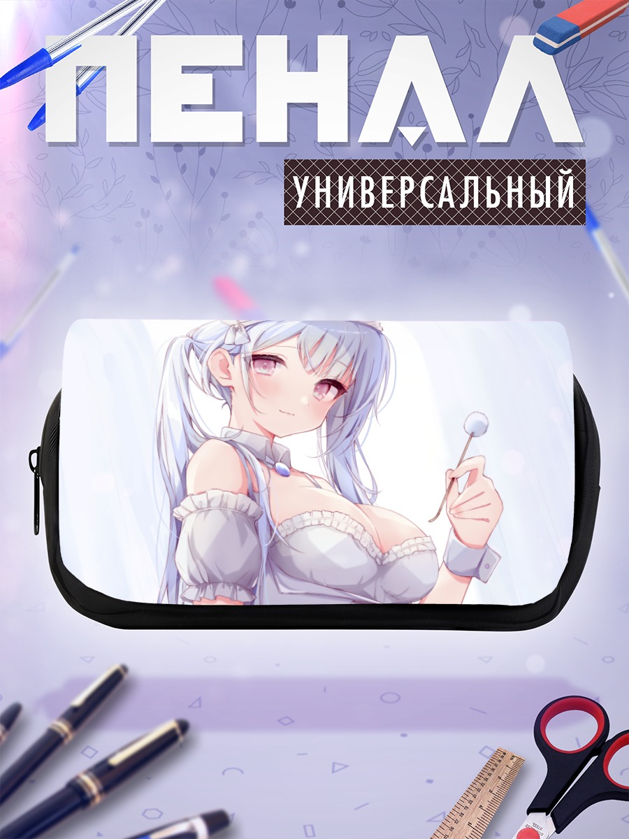 Пенал-косметичка Девушка в лолите