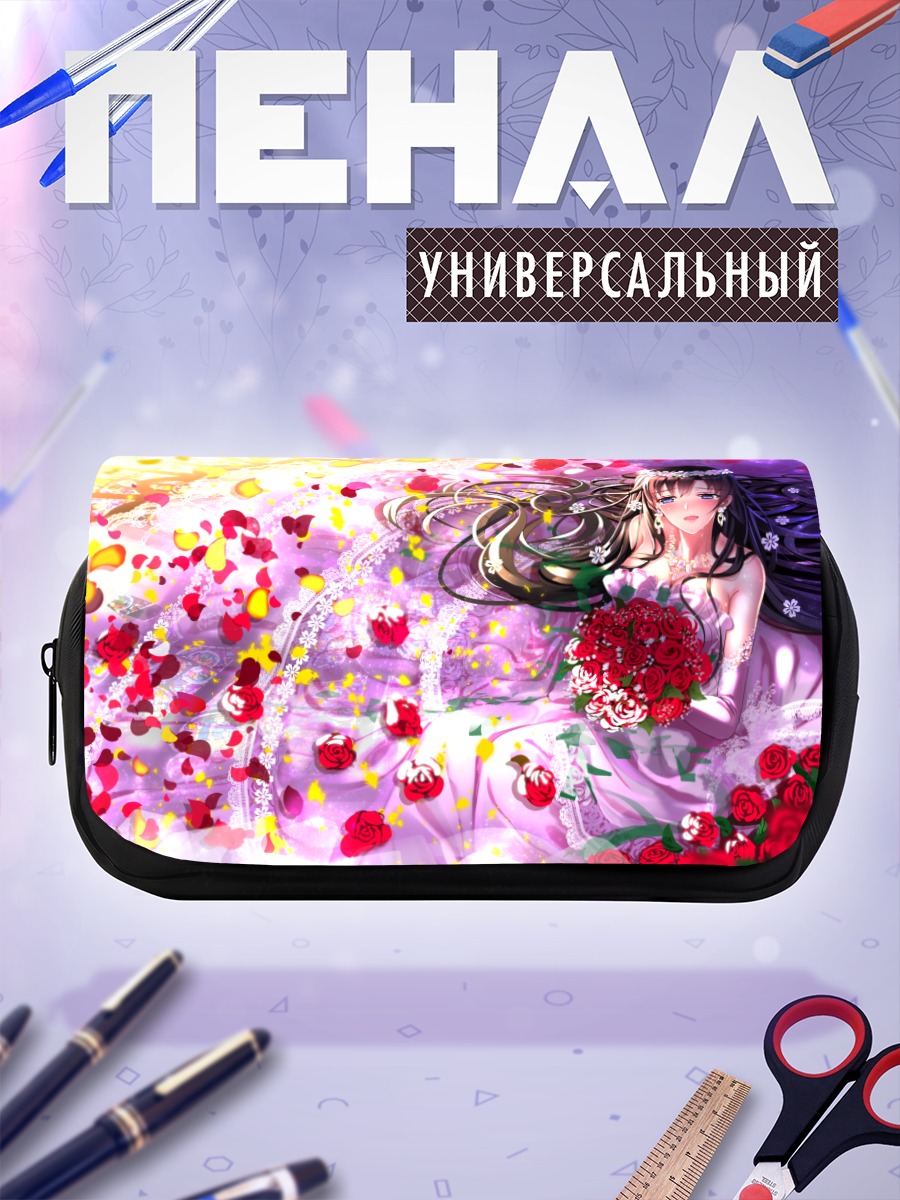 Пенал-косметичка Сидзука Хирацука с розами