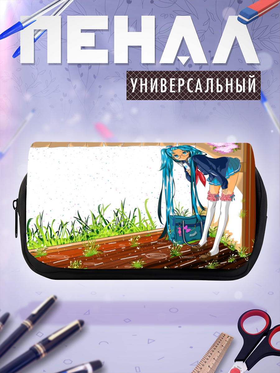 Пенал-косметичка Мику Хацунэ с ведром