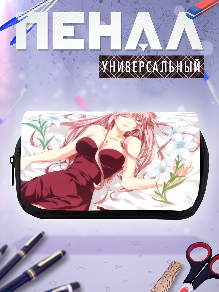 Пенал-косметичка Лука Мегурин с лилиями