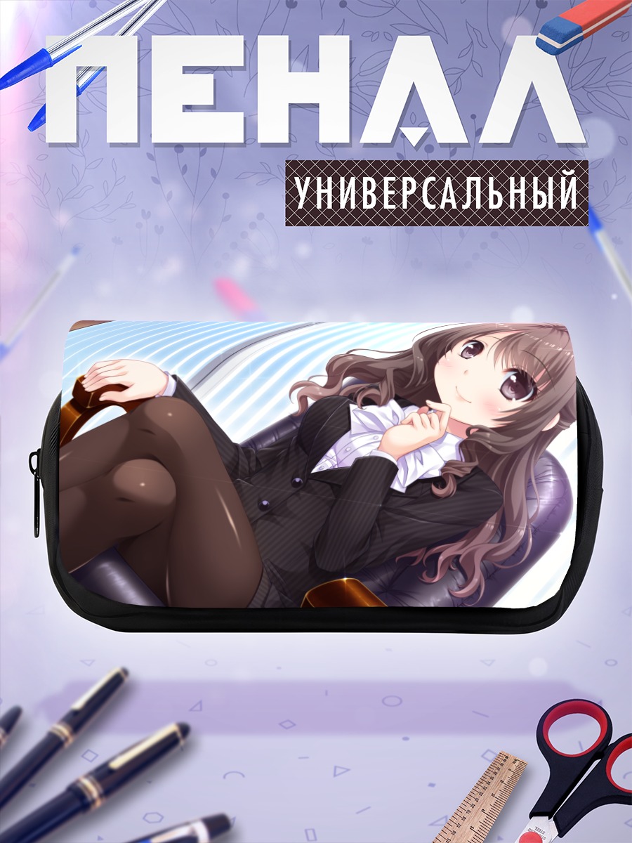 Пенал-косметичка Юрино Хиками в офисе