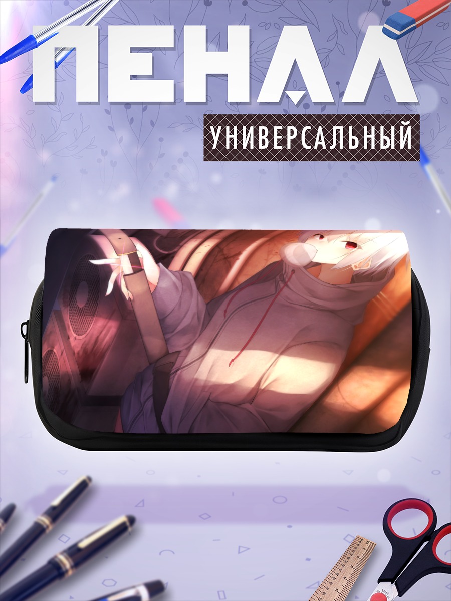 Пенал-косметичка Беловолосая с катаной