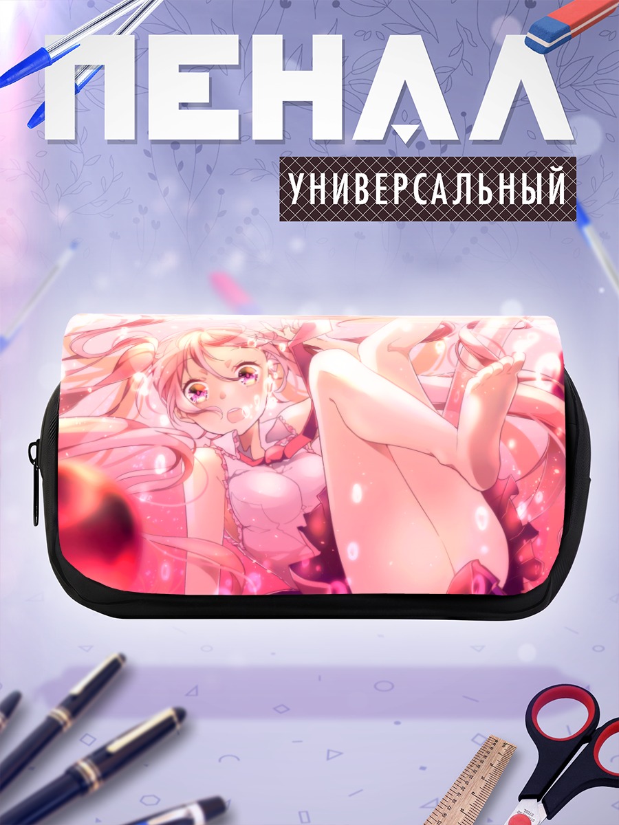 Пенал-косметичка Мику Хацунэ в сакуре