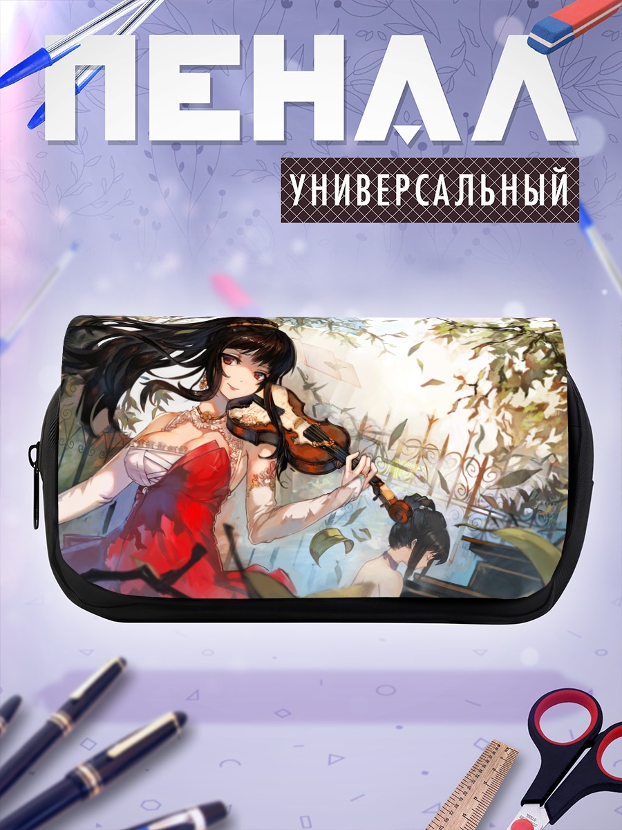 Пенал-косметичка Скрипка в лесу