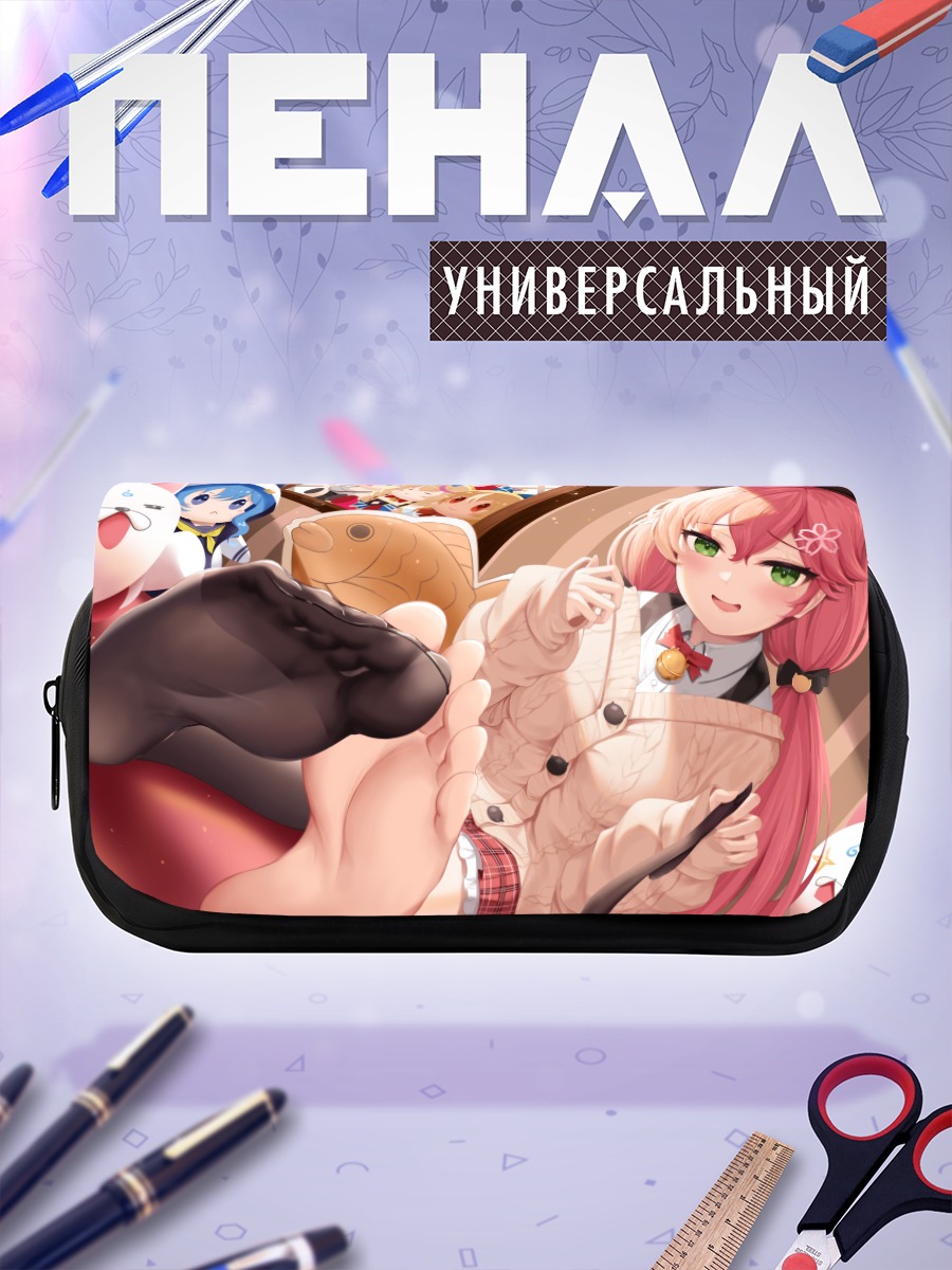 Пенал-косметичка Сакура Мико в свитере