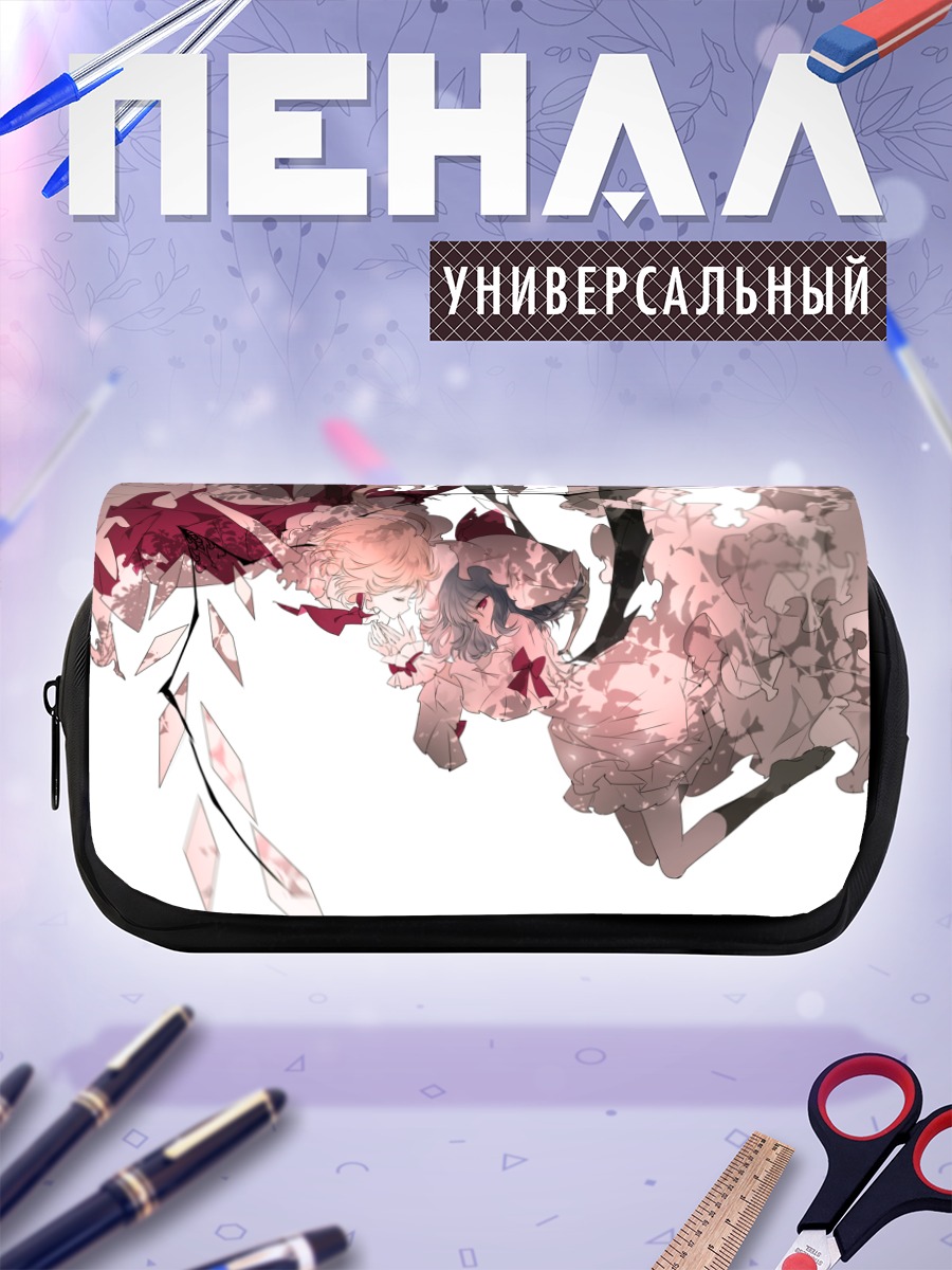 Пенал-косметичка Фландр Скарлет в цветах