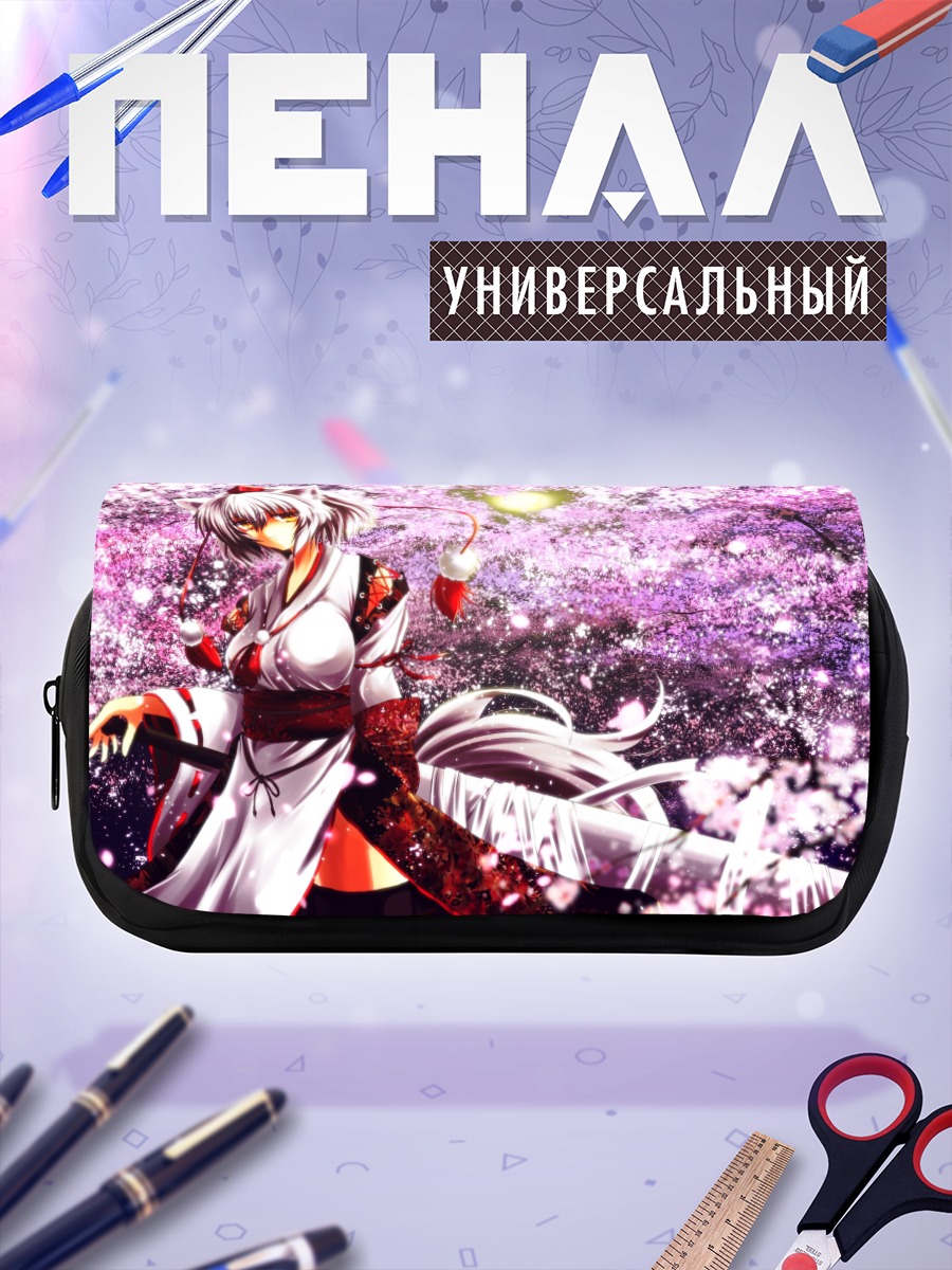 Пенал-косметичка Момидзи Инубасири в сакуре