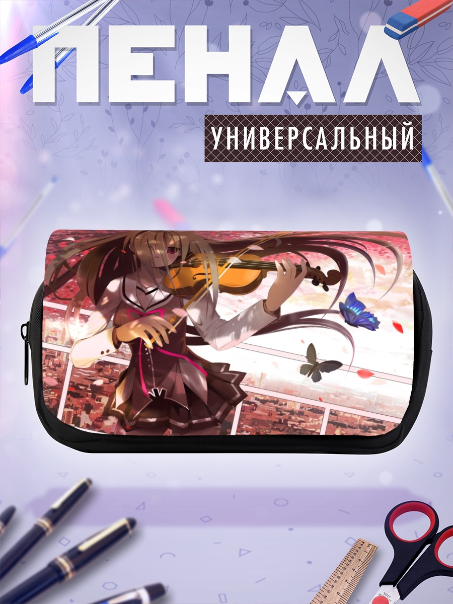 Пенал-косметичка Хару Усами со скрипкой
