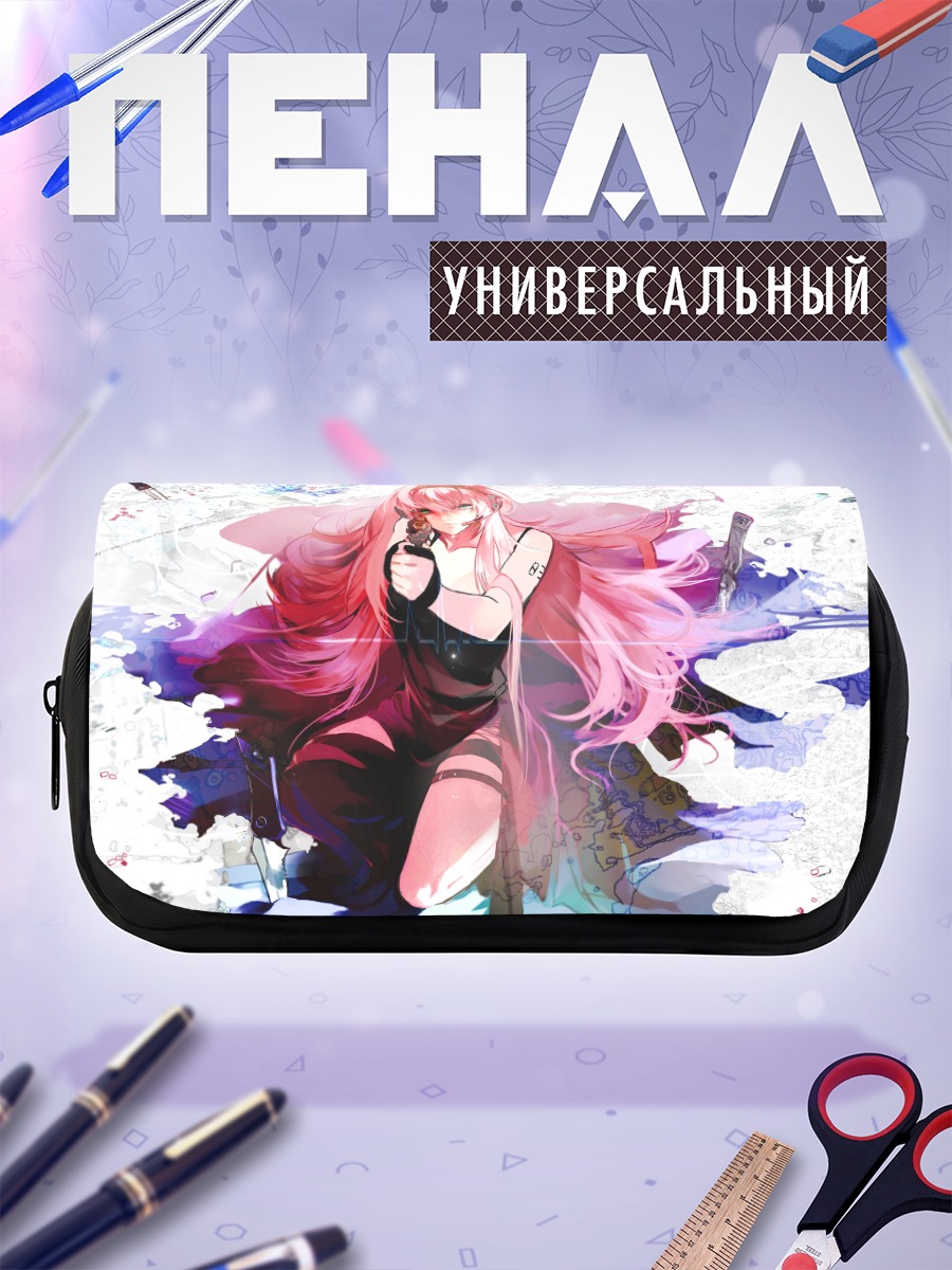 Пенал-косметичка Лука Мегурин в красном
