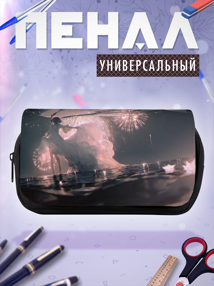 Пенал-косметичка Мику Хацунэ и фейерверки