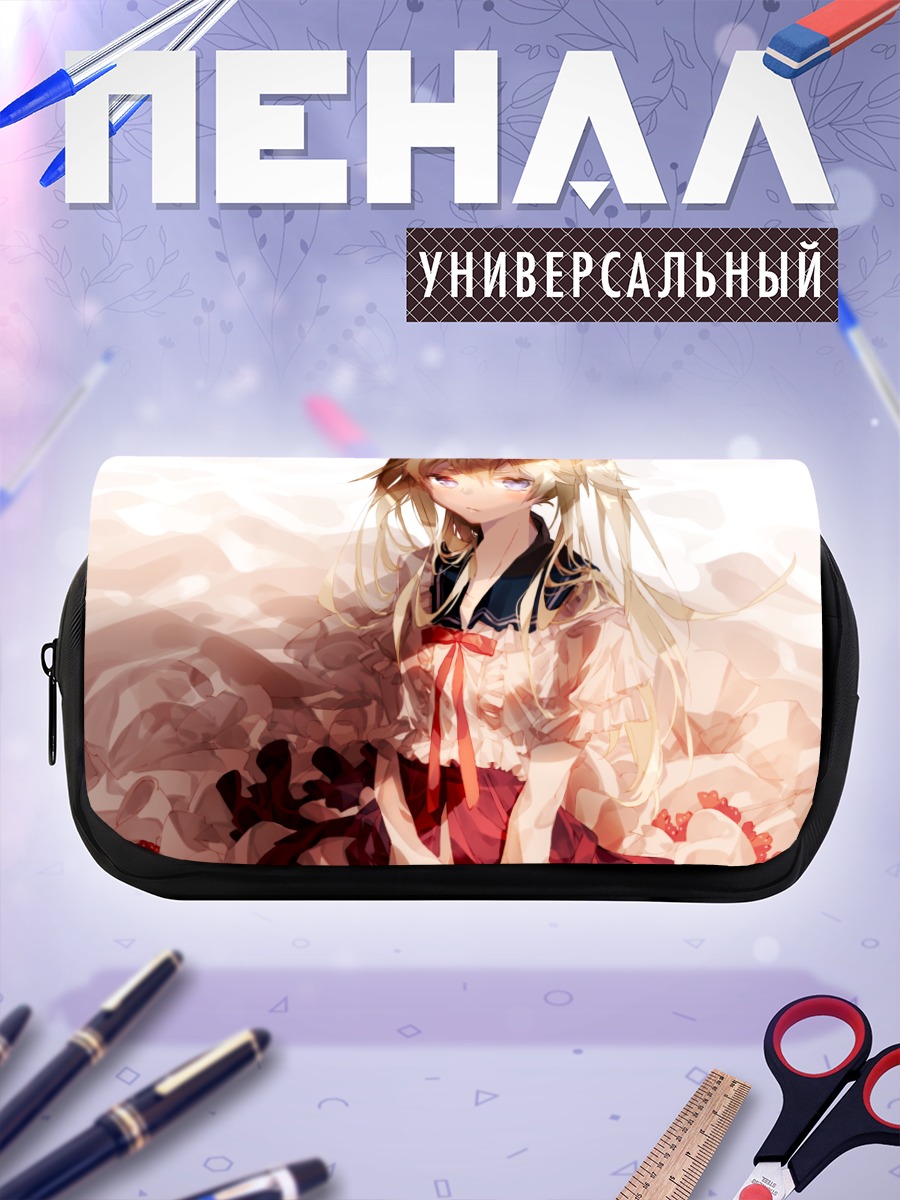 Пенал-косметичка Мику Хацунэ в свете